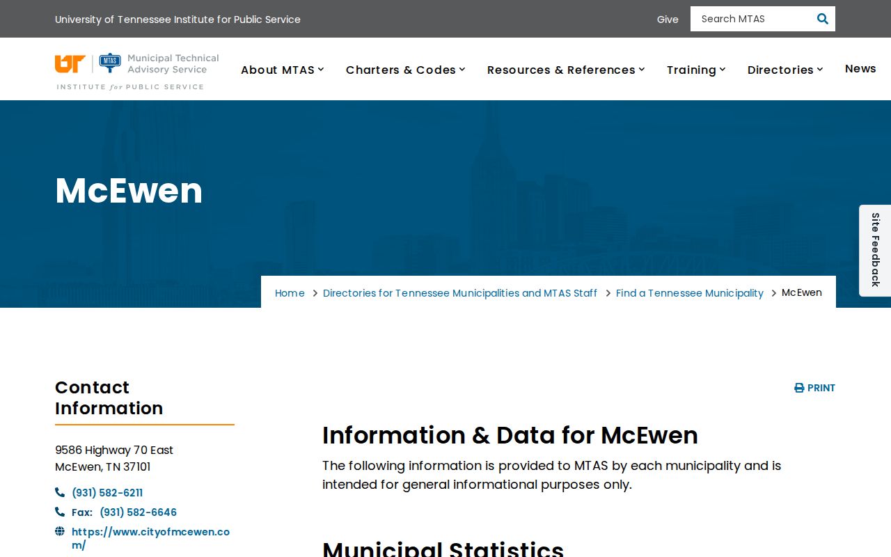 McEwen court docket city hall municipal judge and city code information
